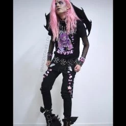 Printify Eclipse T-Shirt (Black)