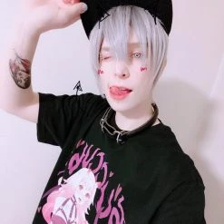 Printify Succubae T-Shirt (Black) By Fawnbomb Apparel 15 Printify Succubae T-Shirt (Black) By Fawnbomb Apparel