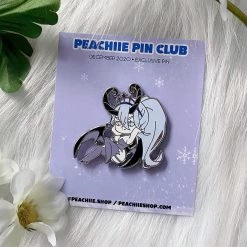 Peachiie Shop Ice Succubus Enamel Pin Enamel Pins, Charms, Etc.
