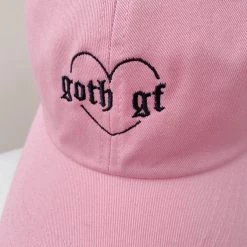 Peachiie Shop Goth Gf Hat (Pink) NEW