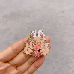Peachiieshop NEW Fruity Cutie Hard Enamel Pins