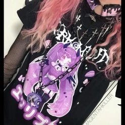 Printify Eclipse T-Shirt (Black)