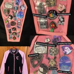 Peachiieshop Ita Jackets Necromoon Ita Jacket