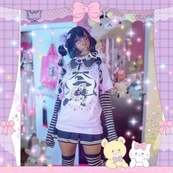 Printify NEW LILITH T-Shirt (Lilac) By Fawnbomb