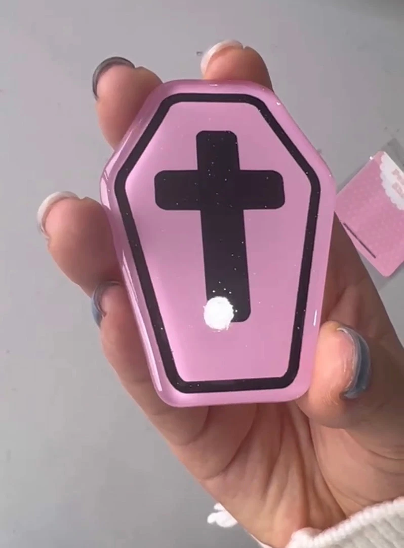 Peachiie Shop Coffin Phone Grips NEW 3 Peachiie Shop Coffin Phone Grips NEW