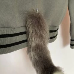 Peachiie Shop Ita Jackets Gray Wolf Ita Jacket