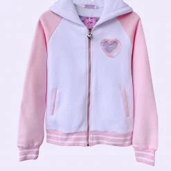 Peachiieshop Pastel Bunny Ita Jacket Ita Jackets