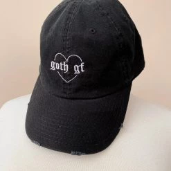 Peachiie Shop Goth Gf Hat (Black)