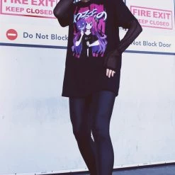 Printful 'WARUMONO' Yami Kawaii Tee By Fawnbomb NEW