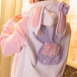Peachiieshop Pastel Bunny Ita Jacket Ita Jackets