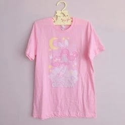 Printful Sweet Dreams T-Shirt (Pink) By Fawnbomb