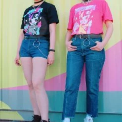 Printify NEW TRIXIE STIX T-Shirt (Black) By Fawnbomb