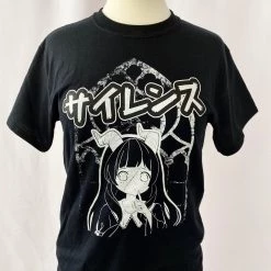 Printify NEW Silence T-Shirt (Black)