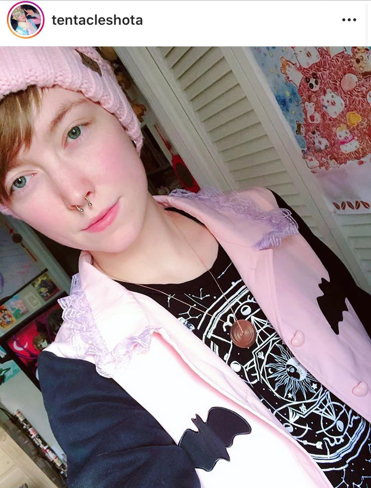 Peachiieshop Lovely Sinner Pastel Pink Bat Jacket By Fawnbomb NEW 17 Peachiieshop Lovely Sinner Pastel Pink Bat Jacket By Fawnbomb NEW