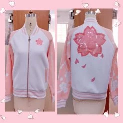 Peachiieshop Sakura Blossom Ita Jacket