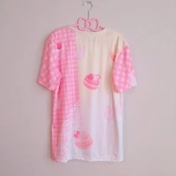 Peachiieshop Pia Sweets Cafe T-Shirt By Fawnbomb
