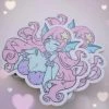 Peachiie Shop NEW Mermaid Sticker
