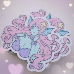 Peachiie Shop NEW Mermaid Sticker
