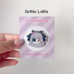 Peachiieshop NEW Haraju-QTs Enamel Pins 1.5 Inch