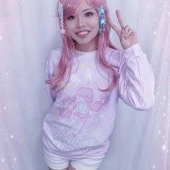 Printify Sweet Dream Sweater By Fawnbomb NEW