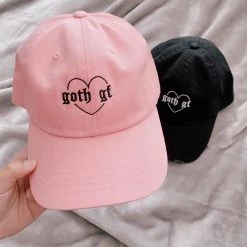 Peachiie Shop Goth Gf Hat (Pink) NEW