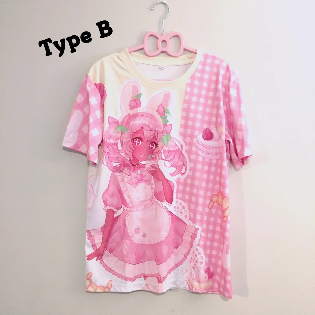 Peachiieshop Pia Sweets Cafe T-Shirt By Fawnbomb 6 Peachiieshop Pia Sweets Cafe T-Shirt By Fawnbomb