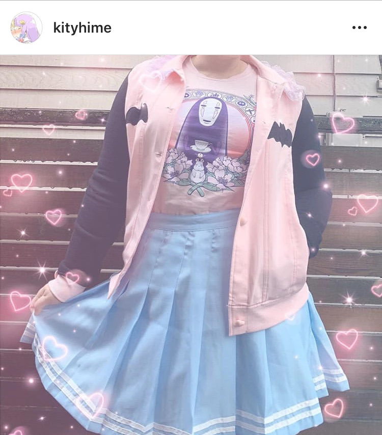 Peachiieshop Lovely Sinner Pastel Pink Bat Jacket By Fawnbomb NEW 19 Peachiieshop Lovely Sinner Pastel Pink Bat Jacket By Fawnbomb NEW