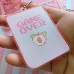 Peachiieshop Gameboy Shaker Keychains