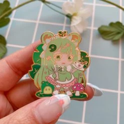 Peachiie Shop Kaeru The Froggy Maid Pin