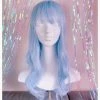 Aliexpress Unicorn Blue 70cm Wavy Wig NEW
