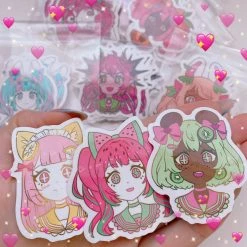 Peachiieshop NEW Fruity Cutie Hard Enamel Pins 47 Peachiieshop NEW Fruity Cutie Hard Enamel Pins