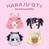 Peachiieshop NEW Haraju-QTs Enamel Pins 1.5 Inch