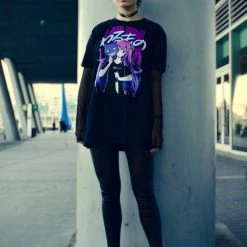 Printful 'WARUMONO' Yami Kawaii Tee By Fawnbomb NEW