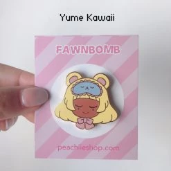 Peachiieshop NEW Haraju-QTs Enamel Pins 1.5 Inch
