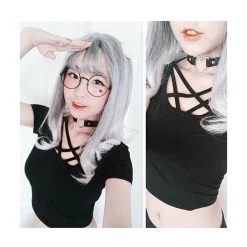 Aliexpress NEW Pastel Goth Heart Choker