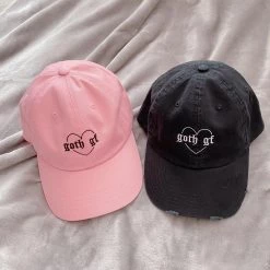 Peachiie Shop Goth Gf Hat (Black)