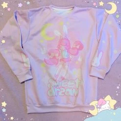 Printify Sweet Dream Sweater By Fawnbomb NEW