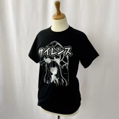 Printify NEW Silence T-Shirt (Black)