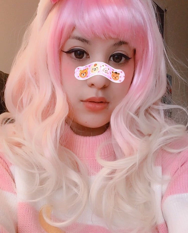Cosplayc Strawberry Lemonade Wig 11 Cosplayc Strawberry Lemonade Wig