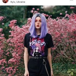 Printful 'WARUMONO' Yami Kawaii Tee By Fawnbomb NEW