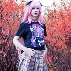 Printful 'WARUMONO' Yami Kawaii Tee By Fawnbomb NEW