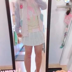 Peachiieshop Lemonade Crush Tee By Fawnbomb HARAJUKU Pink Fairy Kei Yume Kawaii Shirt Original Art