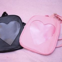 Peachiie Shop Kawaii Heart Ita Bag
