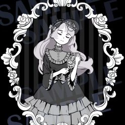 Printify Milly Shapiro X Fawnbomb MIRROR Sweater (Black) NEW