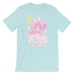 Printful Apparel Sweet Dreams T-Shirt (Blue) By Fawnbomb