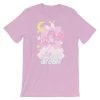 Printful Sweet Dreams T-Shirt (Lavender) By Fawnbomb