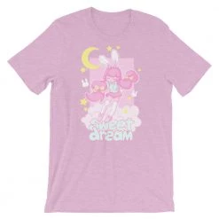 Printful Sweet Dreams T-Shirt (Lavender) By Fawnbomb