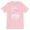 Printful Sweet Dreams T-Shirt (Pink) By Fawnbomb
