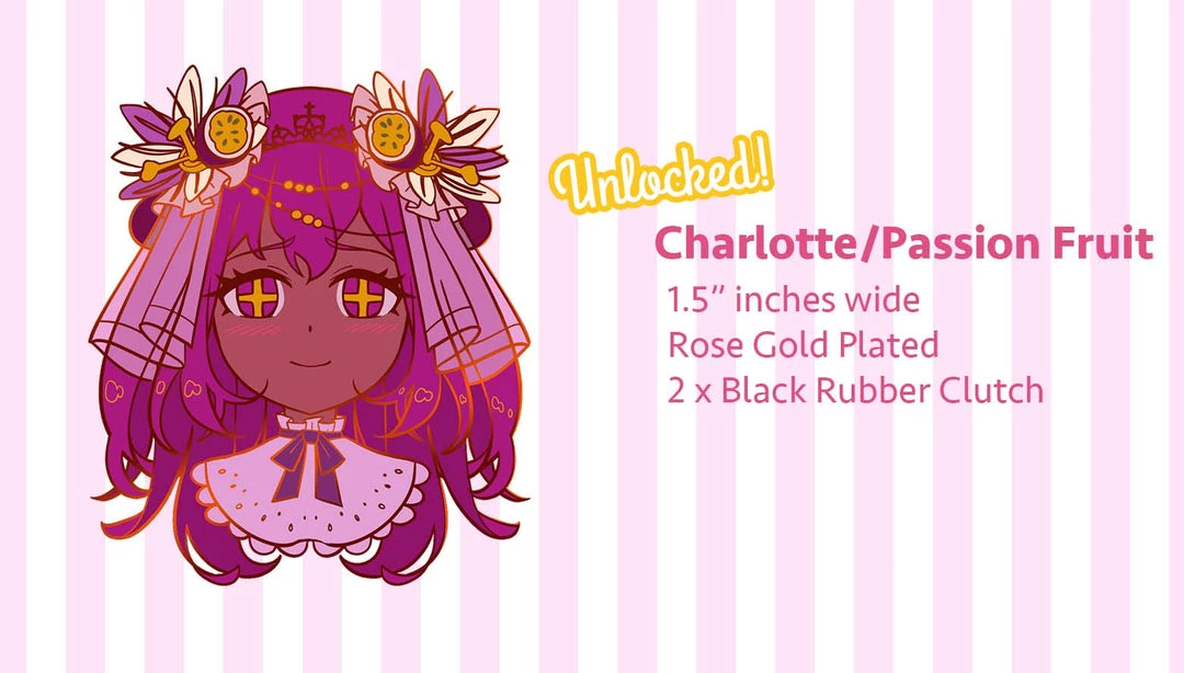 Peachiieshop NEW Fruity Cutie Hard Enamel Pins 16 Peachiieshop NEW Fruity Cutie Hard Enamel Pins