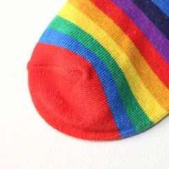 Aliexpress Kawaii Fairy Kei Rainbow Crew Socks